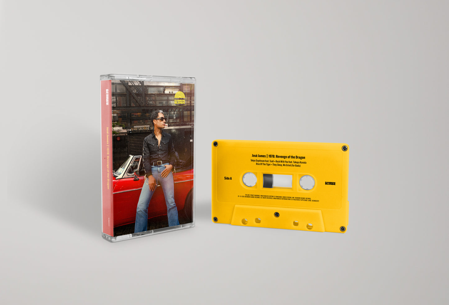 1978: Revenge of the Dragon Limited Edition Signed Yellow Cassette (200 total)