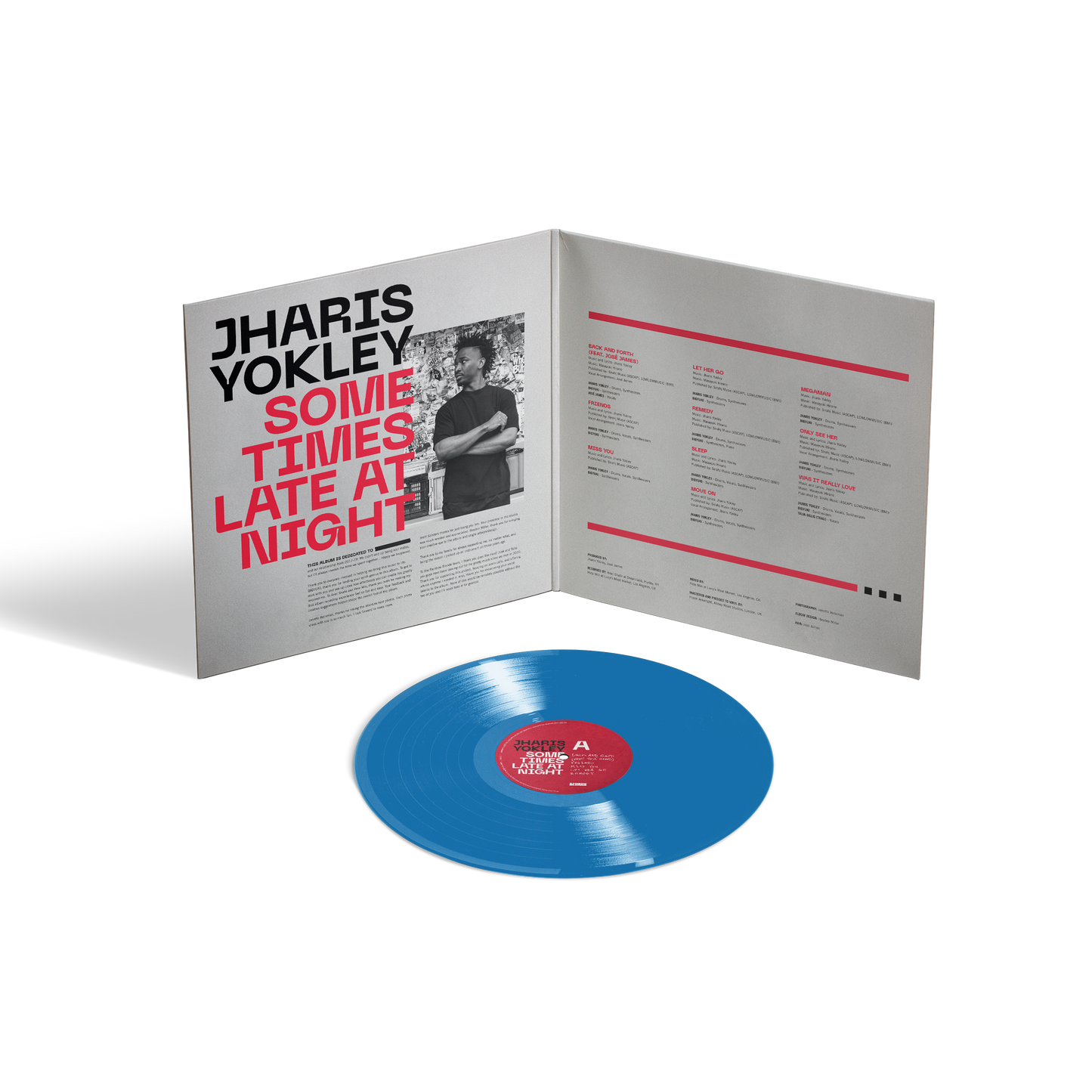 Soms, Late At Night - Limited Edition 180 gram blauw vinyl (Press of 500) (Preorder)